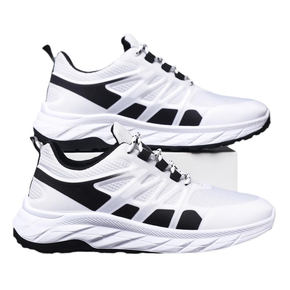 Мужские легкие кроссовки для активного отдыха 2025 года, новые сетчатые кроссовки Fly-Watch, кроссовки для подросткового марафона