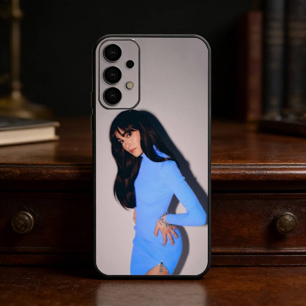Чехол для телефона Singer A-Aitana CUARTO AZUL для Samsung S25,24,21,22,23,30,Ultra,20,Plus,Fe,Lite,Note Мягкий черный чехол