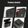 ZGAP4 High-Quality Car Portable Trash Can Auto Sundries Storage Box For Mercedes Benz W124 GLA GLC ML GLB GLK GLE GLS G63 GLC43 G350d