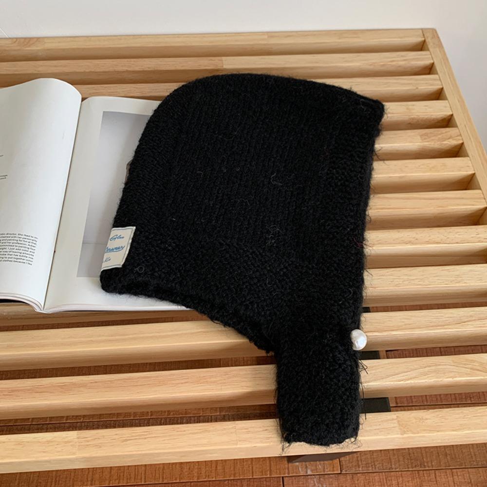 Coldproof Knitted Balaclava Hat Woolen Pullover Cap Fashion Neck Collar Beanies Cap  Outdoor
