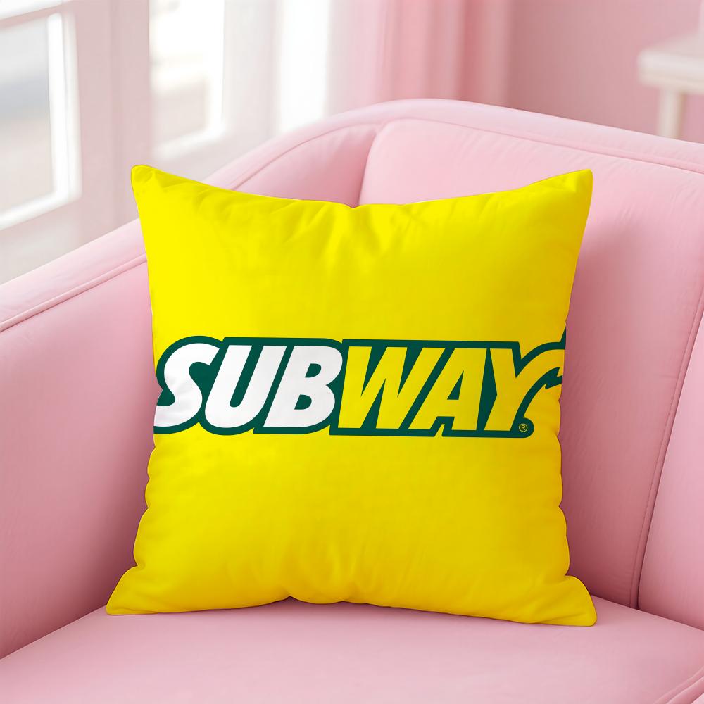 Чехол на подушку S-Subway для дома и автомобиля, многоцелевой чехол на подушку - Двусторонний, Мягкий и прочный для ежедневного использования