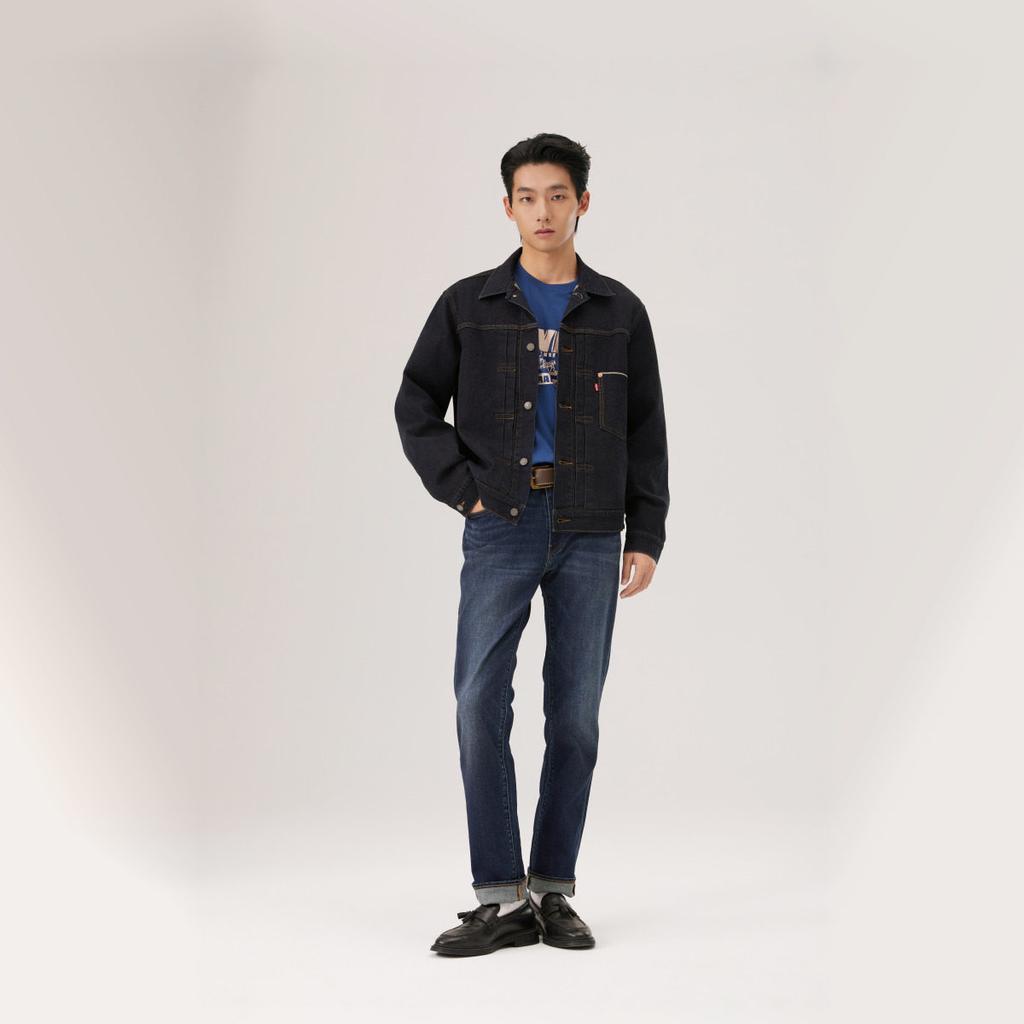 Джинсовая куртка Levis Relaxed с красной кромкой, унисекс, 006PB-0001