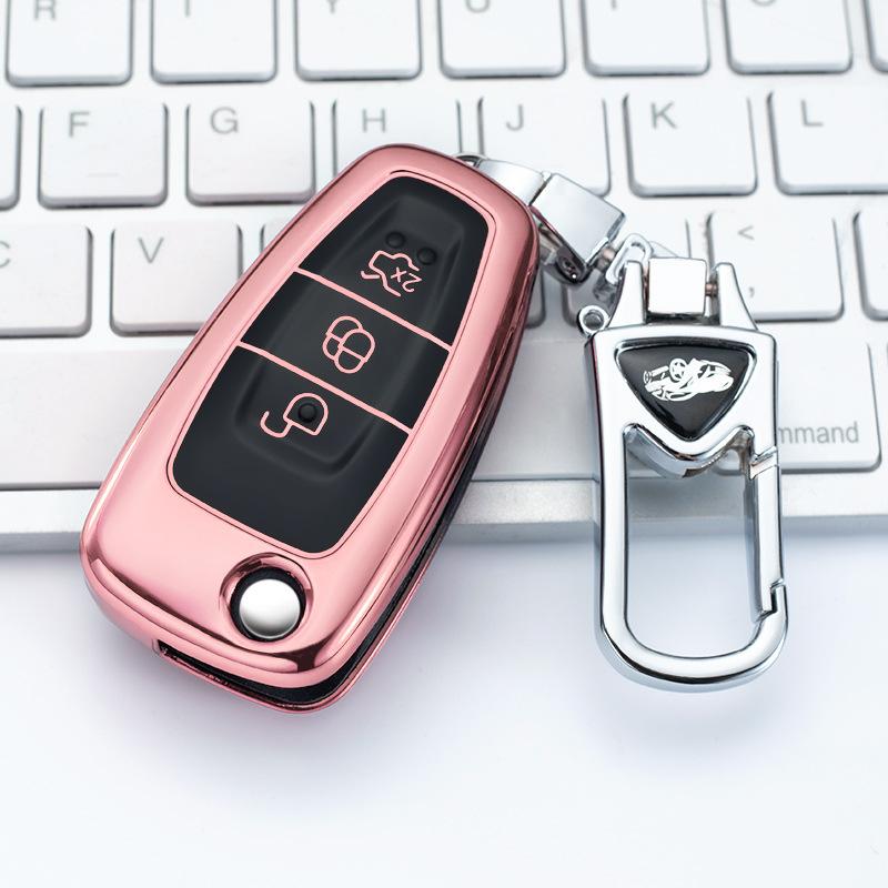 Подходит для Ford Maverick Key Cover13-18Fox17-18Чехлы для автомобильных ключей модели Ruiou Защитный корпус