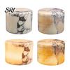 Pattern Marble Lamp Night Light Portable Touch Bedside Table Adjustable Lighting Modes LED Rechargeable Cordless Ambient for Bedroom Office Desk