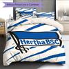 Hertha Passion Bedding Quilt Set Quilt Cover Pillowcase Home Decoration Birthday Gift (1 * duvet cover + 2 * pillowcase, without core)