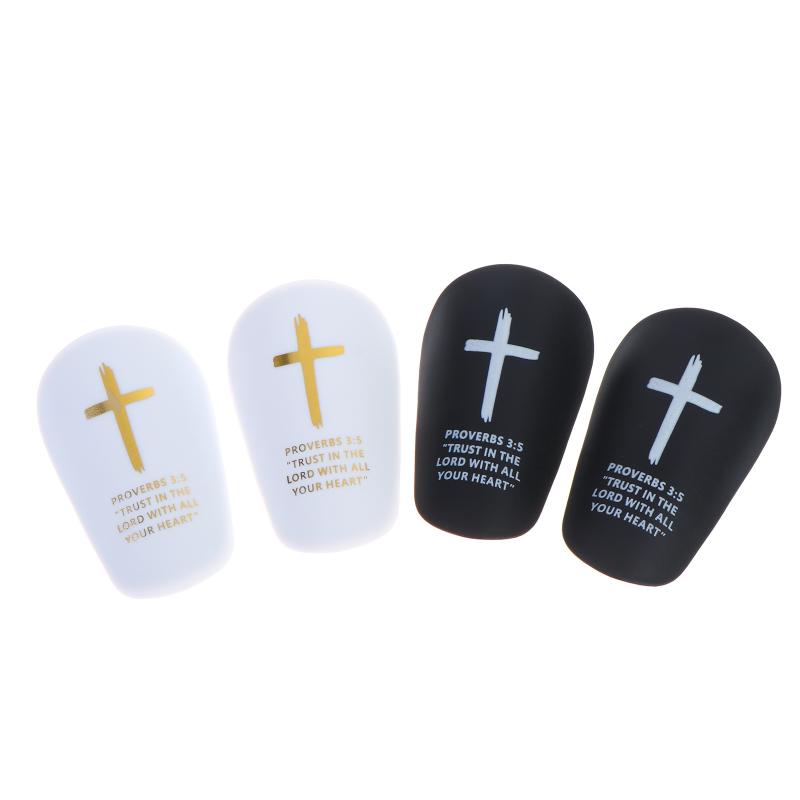 1Pair Christ Shin Guards With Bibleverse Soccer Football Protective Pads For Adults & Youth, Inspirational Sports Gear