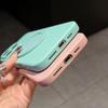 Чехол-подставка с вращением на 360° из жидкого силикона для iPhone 16 E 15 14 Plus 13 12 Mini 11 Pro Max с кольцом, подставкой-ножкой, держателем