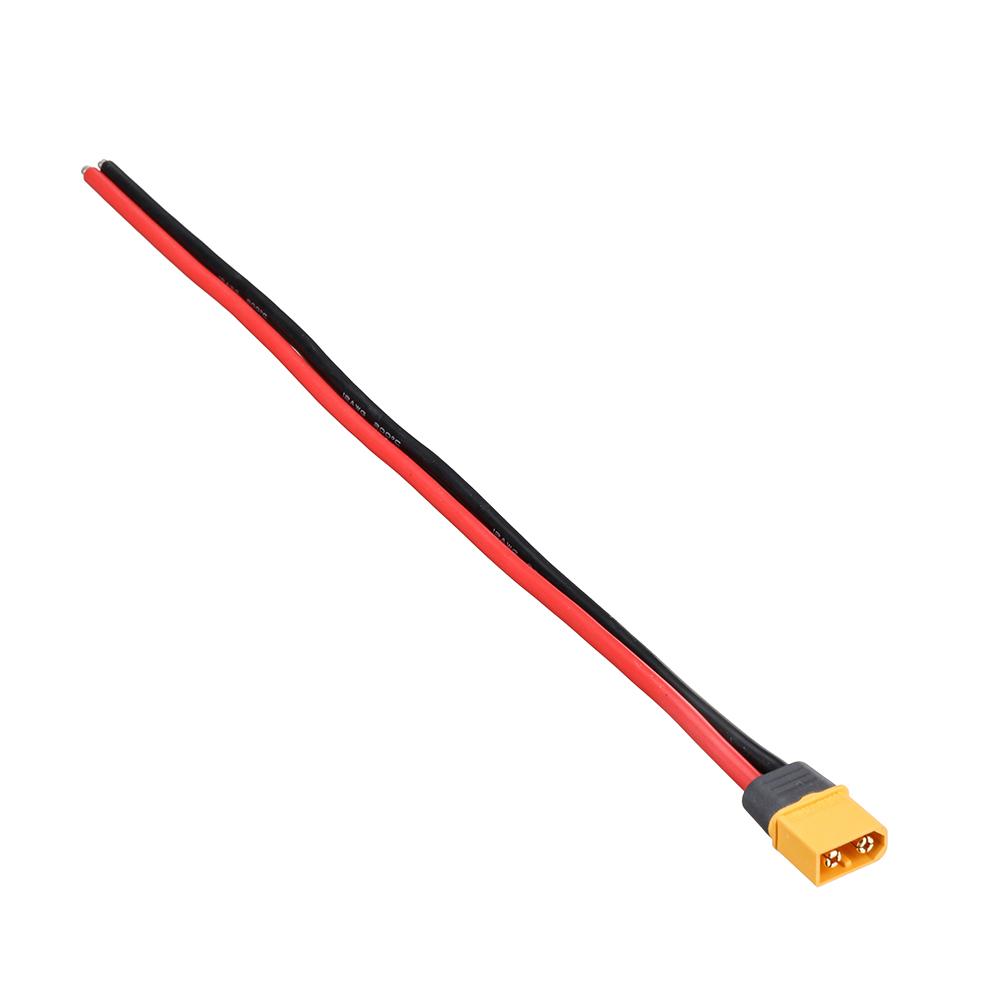 10/20/30 см Разъем-вилка XT60 (папа/мама) Силовой силиконовый кабель 12AWG