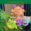 Whimsical Plush Monster Doll Keychain With Adorable Features And Colorful Options Chain