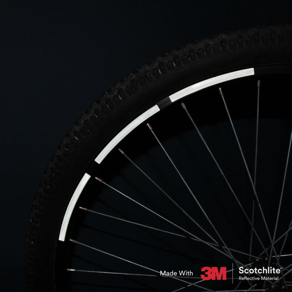 Salzmann Reflective Stickers | For backpacks, bicycles, helmets, and outdoor