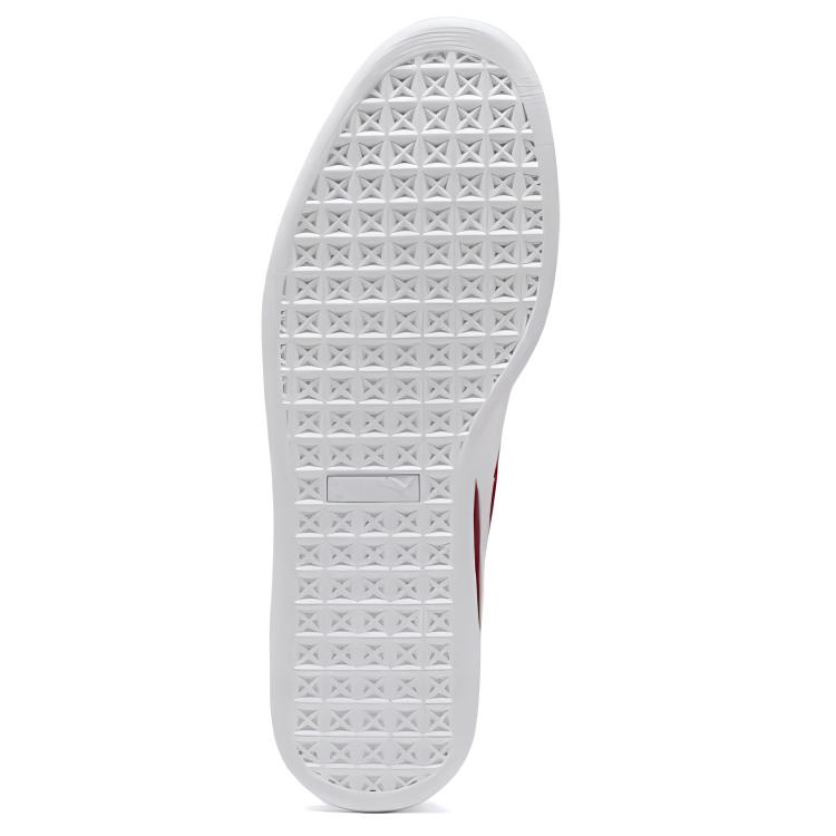 Puma Замшевые классические кроссовки Team Regal Red Unisex, белые 399781-05