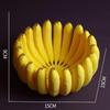 Креативный лоток для хранения в форме банана, 3D-печать, безопасный для пищевых продуктов, держатель для фруктов и закусок для кухонной столешницы, семейного собрания, подачи десертов