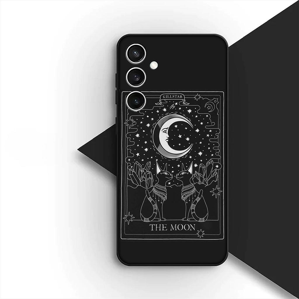 Witches Moon Tarot Mystery Totem Divine Witch for OPPO A40 A80 A60 A38 A79 A15 A16 A17 A18 A58 A78 A57 A53 A40M 4G 5G Phone Case