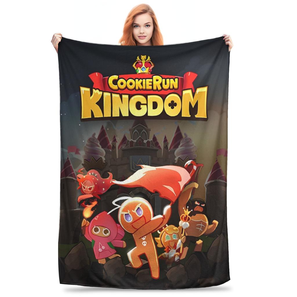 Shadow Milk Coolie cookie run kingdomed Игровое одеяло Супермягкое Теплое Пледы для дивана 50x60 дюймов Различные размеры Покрывало
