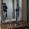 Skeleton Hand Candle Holder Halloween Holder, Gothic Resin And Standing Candlestick Holders for Table Mantel Decor For