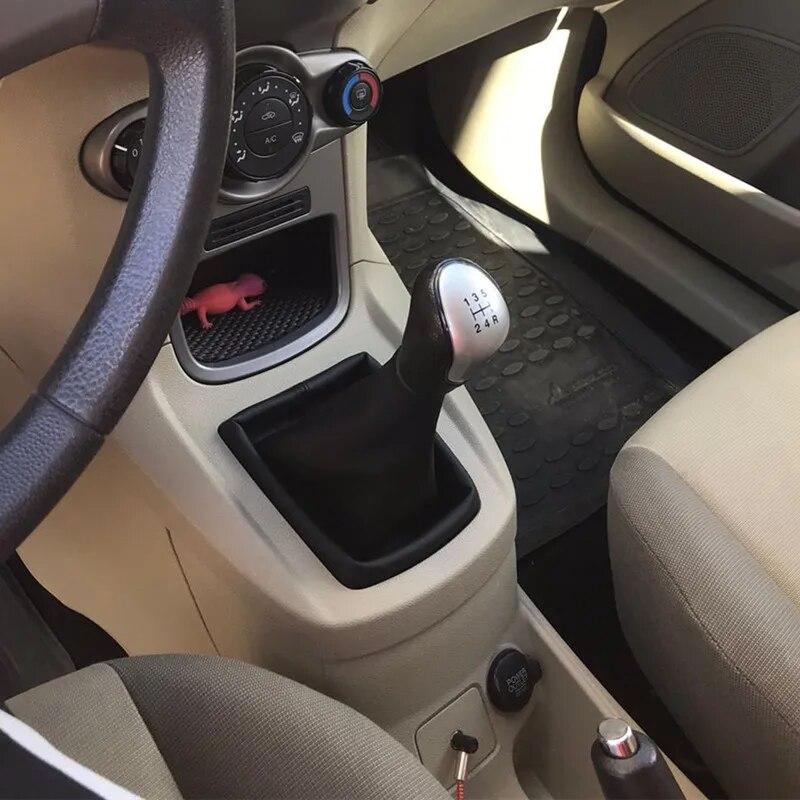 For Ford Fiesta 2008 2009 2010 2011 2012 Manual Car Hand Speed Gear Shift Knob Gaiter Boot Dustproof Cover Case Collar