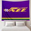 Jazz Basketball Team Quick-Dry Tapestry Hanging for Bedroom,Livingroom, Playroom,Decor Art Room Wall Tapestry Holiday and Birthday Gifts