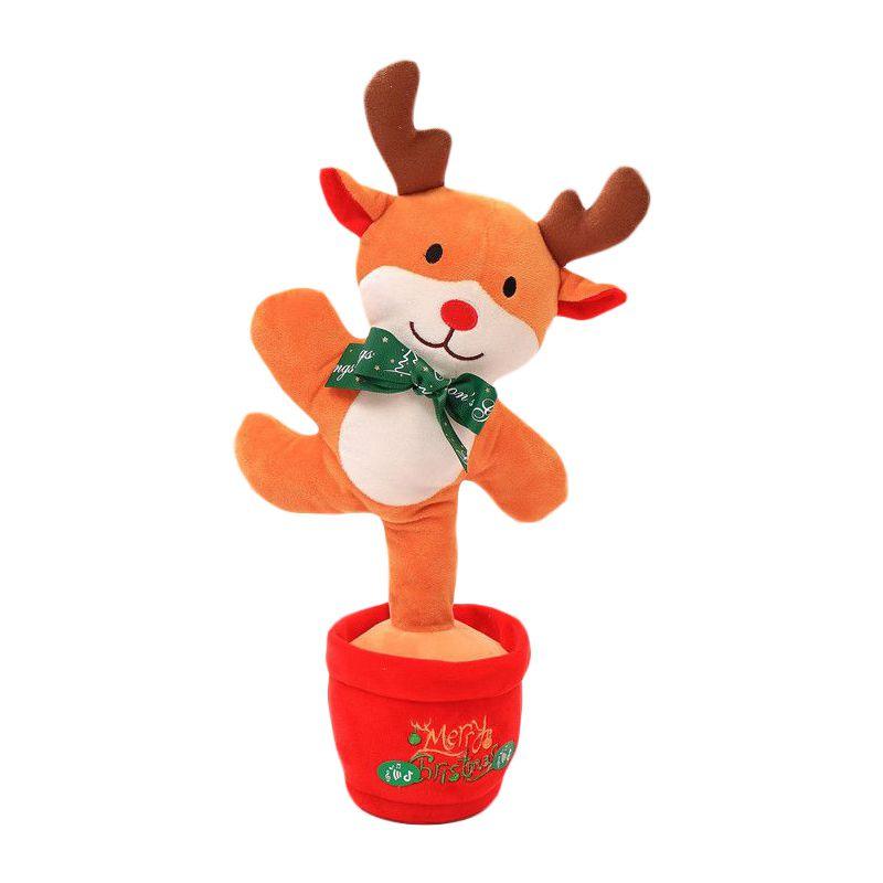Playful Singing Christmas Doll With Cozy Pp Cotton Ideal For Memorable Gift Giving