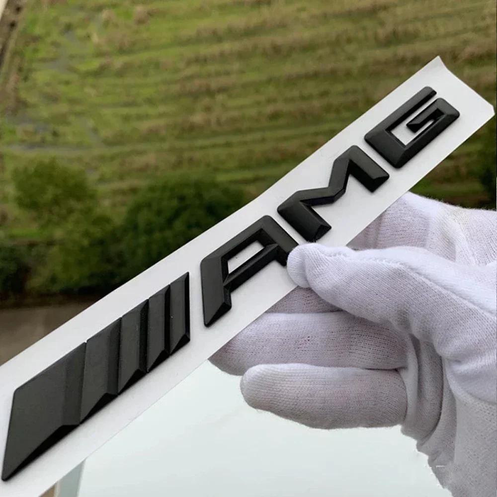 Автомобильная наклейка 3D ABS Наклейка с буквами на задний багажник автомобиля Для Mercedes Benz AMG A B C E G CLA C63 C63S E53 GT SLK W176 W205