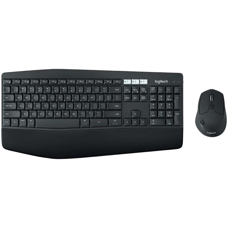 Logitech MK850 Ergonomic Multi-Device Wireless Keyboard and Mouse Combo