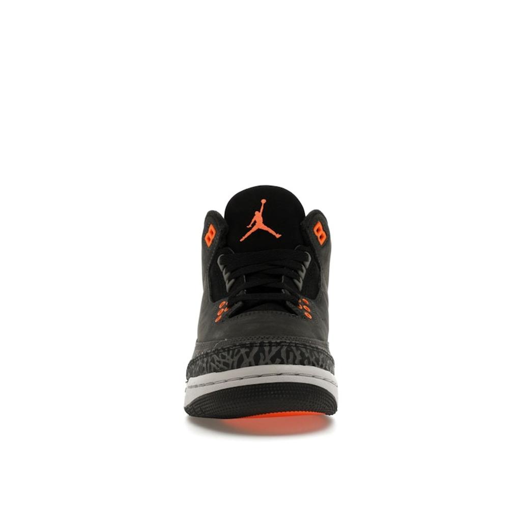 Детские кроссовки Air Jordan 3 Retro GS Fear 2023 Grey Night-Stadium Total-Orange DM0967-080