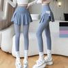 High Waist Elastic Leggings Side Pocket Sports Yoga Pants Fitness Legging  Tummy Control