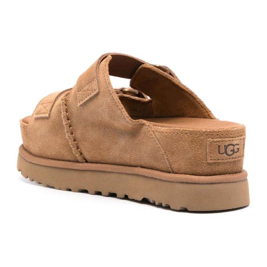 (WMNS) UGG Goldenstar Hi Slide 'Chestnut' Женские 1155458-CHE