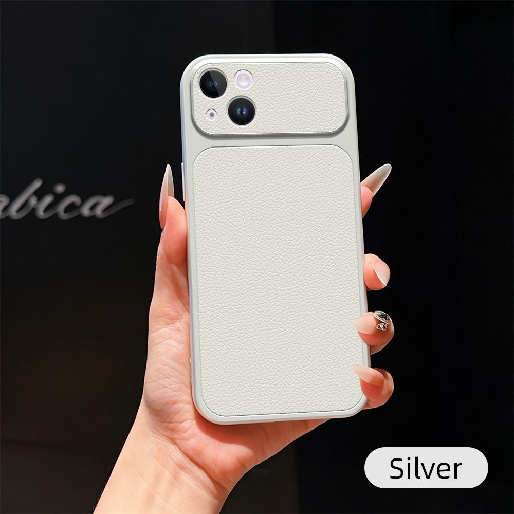 Для Apple iPhone 14 14 Plus Чехол iPhone 15 Чехол iPhone 15 Plus Роскошный Чехол с Защитой Объектива Защитная Матовая Кожаная Задняя Крышка