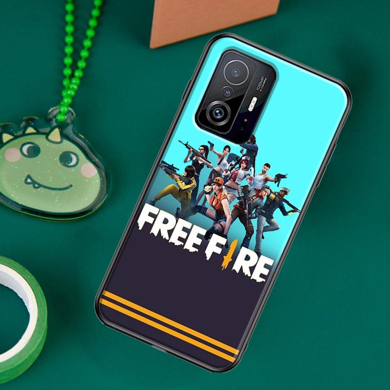Чехол Free Fire Game для POCO F5 X5 X3 Pro X4 F4 GT F3 M5s C40, чехол для Xiaomi 13 12 Lite 11T 12T Pro 12X