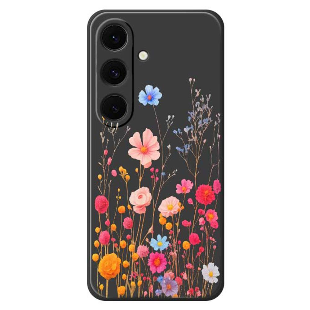 Чехол для Samsung Galaxy S25 FE с принтом в виде цветочных веток, ТПУ задняя крышка для телефона с прямыми краями