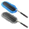 Car Washing Mop Telescopic Handle Dust Remover Wax Brush Microfiber Car Duster Cleaning Brush Soft Duster Brushes for Auto Clean