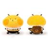 Plush Bee Honey Doll Pillow Gift Play Bear Rabbit Backpack Expression Decoration