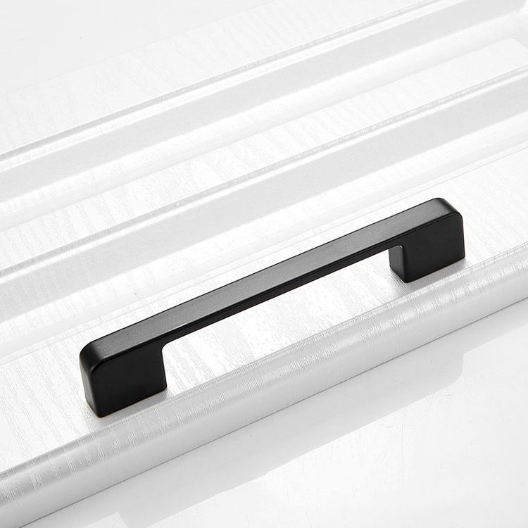 Black Handle American Style Modern Pull Antique Handles and Knobs Drawer Furniture Kitchen Cabinet