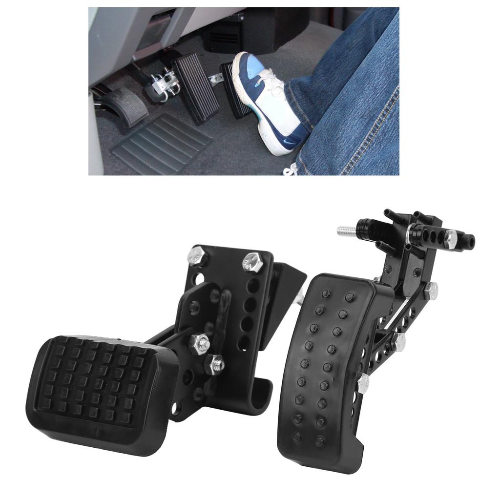 Gas and Brake Pedal Extenders Universal Anti Slip Accelerator Brake Pedal Extensions for Most Cars Brake Pedal Extender