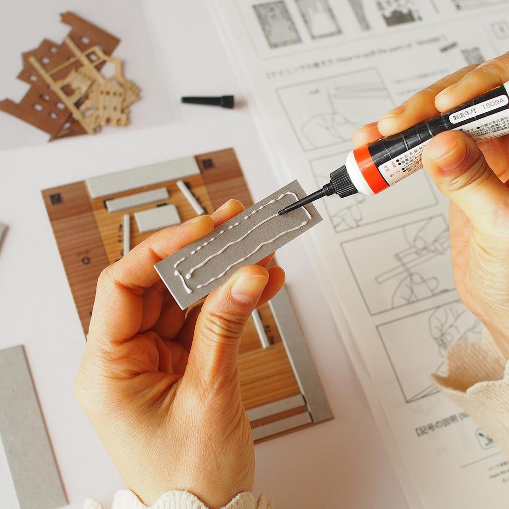 Набор для квиллинга замка KINOWA "Маленькая Бавария", Оригинальная ручная работа, Сделано в Японии