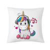 Cute Cartoon Unicorn Pillowcase Car Ornaments Office Living Room Sofa Home Pillowcase
