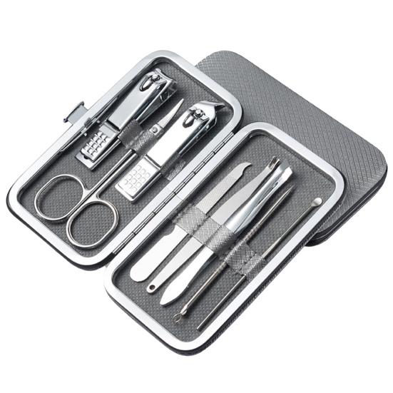 1 Set Stainless Steel Nail Clipper Plating Procedures Stylish Toenail Fingernail Manicure Cutters