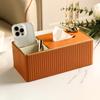 Коробка для салфеток для гостиной, высококачественная бытовая простая современная бумажная коробка, креативный журнальный столик, настольный ящик для хранения с пультом дистанционного управления