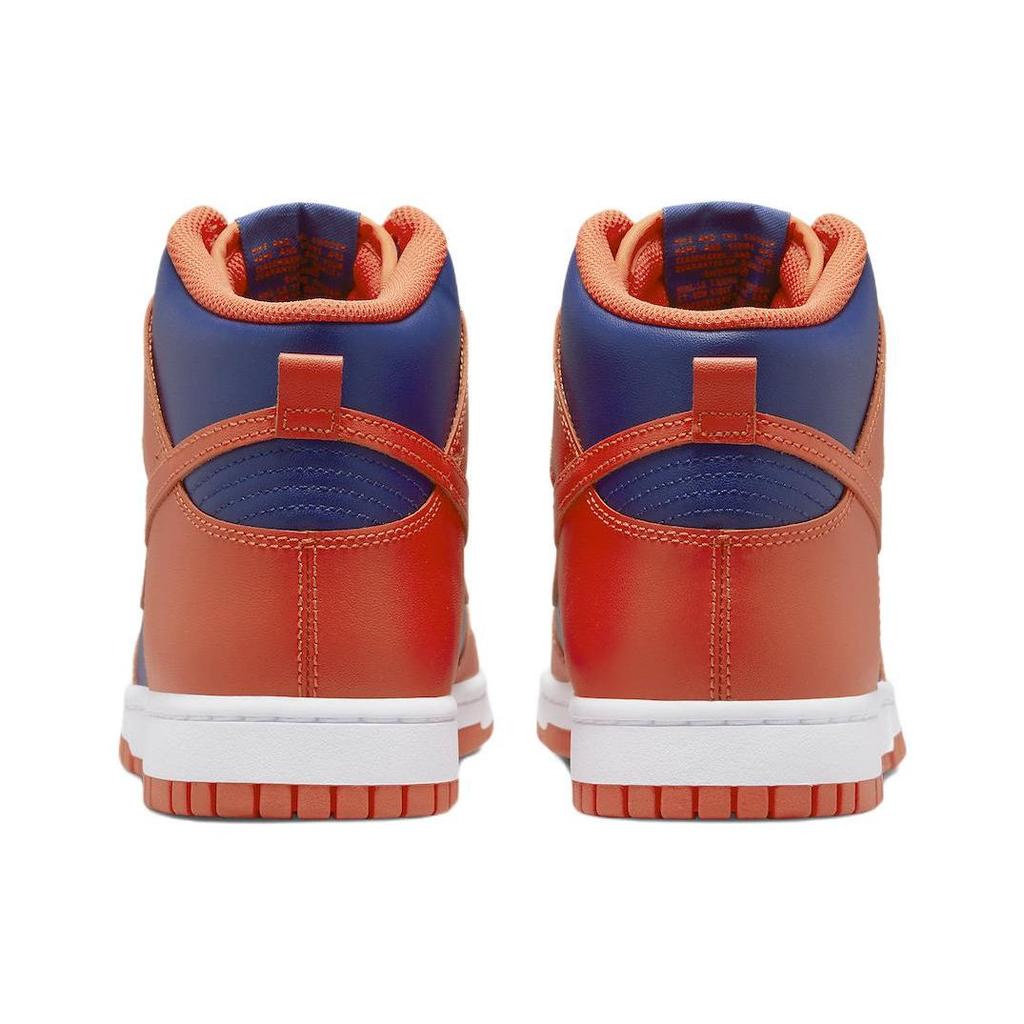 Nike Dunk High Knicks Мужские кроссовки Оранжевые Deep-Royal-Blue White DD1399-800