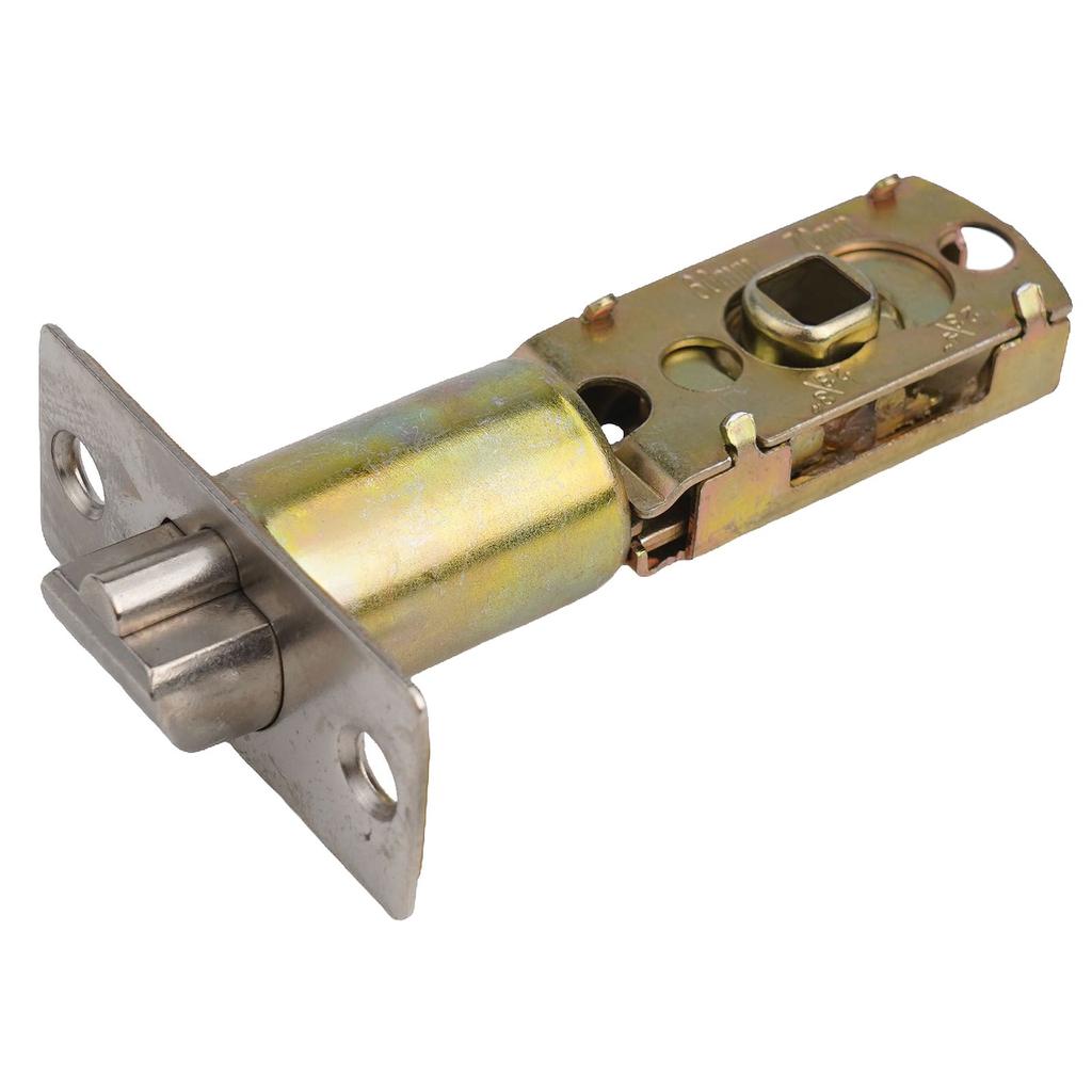 Трехполюсный шариковый замок с язычком для ванной комнаты, цилиндровый замок из алюминиевого сплава, защелка для дверного замка, аксессуары для дверного замка ванной комнаты