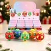 Party Bag Fillers Press to Spin Fidget Ball, Transformable Spinner Sensory Stress Relief Pocket Sized Games Toy for Adults Teens, Anxiety Focus