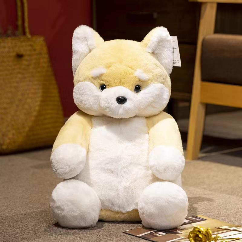 Nice Cute and Lazy Animal Shiba Inu Husky Cat Panda Plush Toy Pillow Soft Stuffed Home Decoration Gift for Children