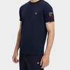 Fila Ss23 Теннисная спортивная футболка с коротким рукавом и круглым вырезом для мужчин Топы Темно-синий A11M323104FNV
