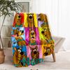 Custom Name Scooby-Doo Theme Printed Blanket - Perfect for Couch, Bed, Travel & Outdoor Use | Machine Washable, Cozy & Durable.