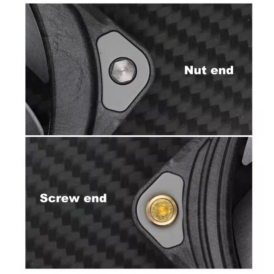 4 шт. Винты для крепления вентилятора корпуса компьютера Винты для вентилятора Металлические длинные для крепления радиатора охлаждения ПК