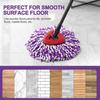 Mop Head Replacement for Vileda/for O-Cedar EasyWring RinseClean Microfiber Spin Mop Refill 11cm Diameter Machine Washable Mop Head