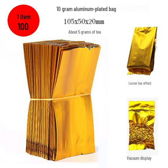 Small 5g Vacuum-Sealed Black & Green Tea Pack with Aluminum Foil Lining