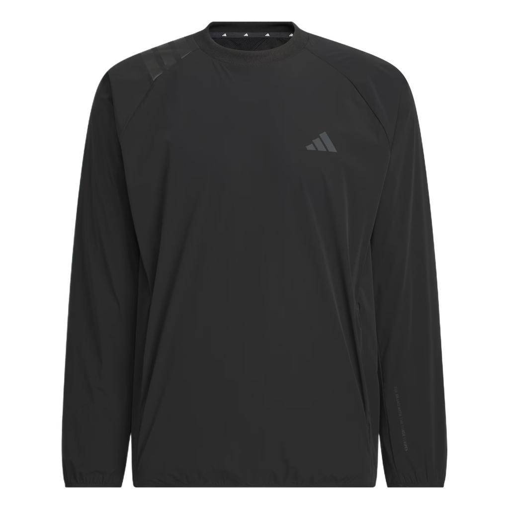 Adidas Warm Crew Neck Comfortable Soft Long Sleeve Golf Shirt Men Tops JM2942