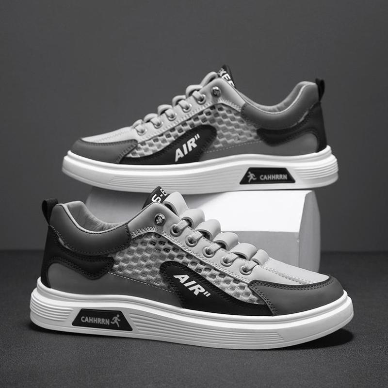 Летние мужские кроссовки, высококачественная дышащая повседневная обувь, нескользящая мужская спортивная обувь, легкие модные теннисные туфли