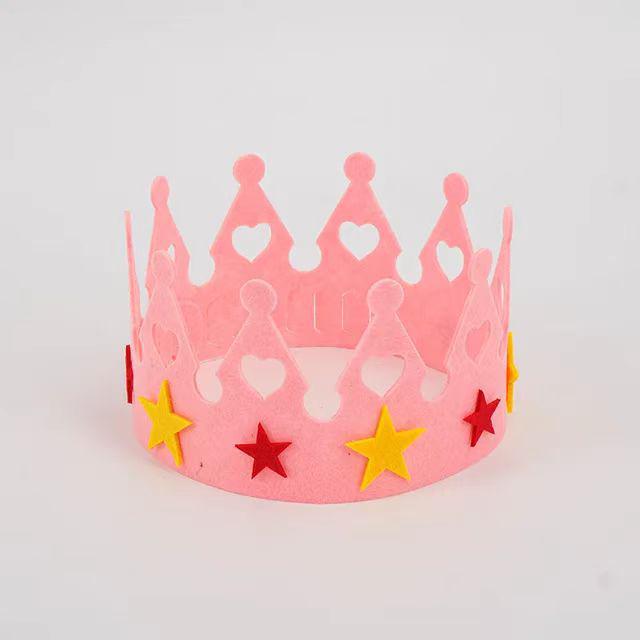 Popular DIY Star Velcro Crown for Baby's First Birthday Party